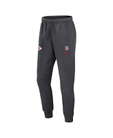 Nike Men's Anthracite Kansas City Chiefs 2024 Sideline Club Pants