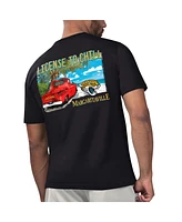 Margaritaville Men's Black Jacksonville Jaguars Licensed to Chill T-Shirt