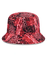 New Era Men's Scarlet San Francisco 49ers Shibori Bucket Hat