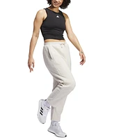 adidas Women's Coze Sherpa Barrel-Leg Pants