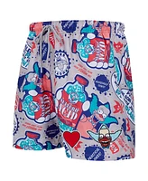 Freeze Max Men's Natural the Simpsons Krusty Kologne Woven Shorts