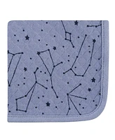 Hudson Baby Infant Boy Quilted Cotton Washcloths