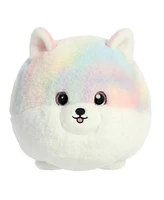 Aurora Medium Pom Teddy Pets Playful Plush Toy Rainbow 10"