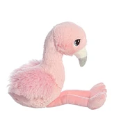 Aurora Small Flora Flamingo Precious Moments Inspirational Plush Toy Pink 8.5"