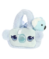 Aurora Small Glitter Koala Fancy Pals Fashionable Plush Toy Blue 8"