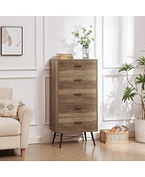 X-Shaped Sturdy Steel Frame Dresser for Stable and Lasting Storage