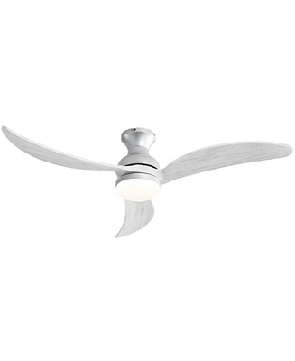 Sofucor 52 Smart Low Profile Flush Mount Ceiling Fan