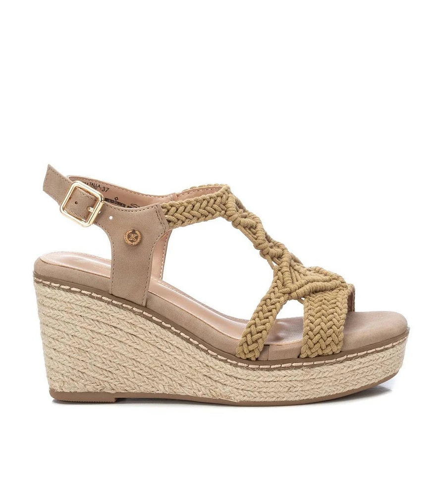 Xti Women's Jute Wedge Sandals By