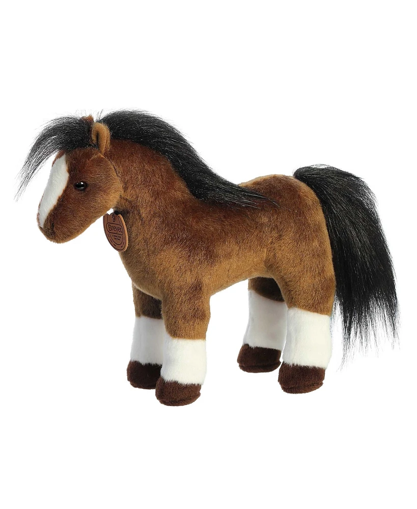 Aurora Medium Welsh Pony Breyer Exquisite Plush Toy Brown 11"