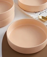 Stone Lain Stella Porcelain Pasta Bowls, Set of 6