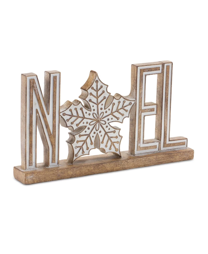 Slickblue Joy And Noel Tabletop Sign (Set of 4)