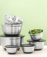 JoyJolt Stainless Steel Mixing Bowls with Lids Set of 7