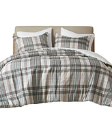 Intelligent Design Blake Plaid 3-Pc. Duvet Cover Set, Full/Queen