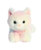 Aurora Small Kitten Mini Flopsie Adorable Plush Toy Rainbow 8"