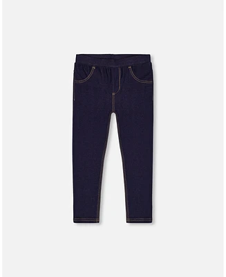 Deux par Baby Girls Dark Blue Denim Jeggings