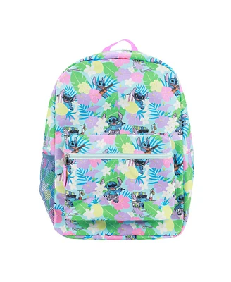 Lilo & Stitch Disney Stitch All-Over Character Print 16” Backpack