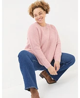 FatFace Plus Ella Textured Sweater