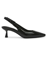 Anne Klein Women's Carmel Slingback Kitten Heel Pumps Regular & Wide Width