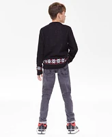 Holiday Lane Big & Little Boys Skier Sweater, Created for Macy's