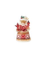 Jim Shore Santa with Joy Sign Cardinal Figurine