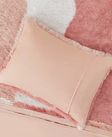 Intelligent Design Cassie Faux Fur 3-Pc. Duvet Cover Set, Full/Queen