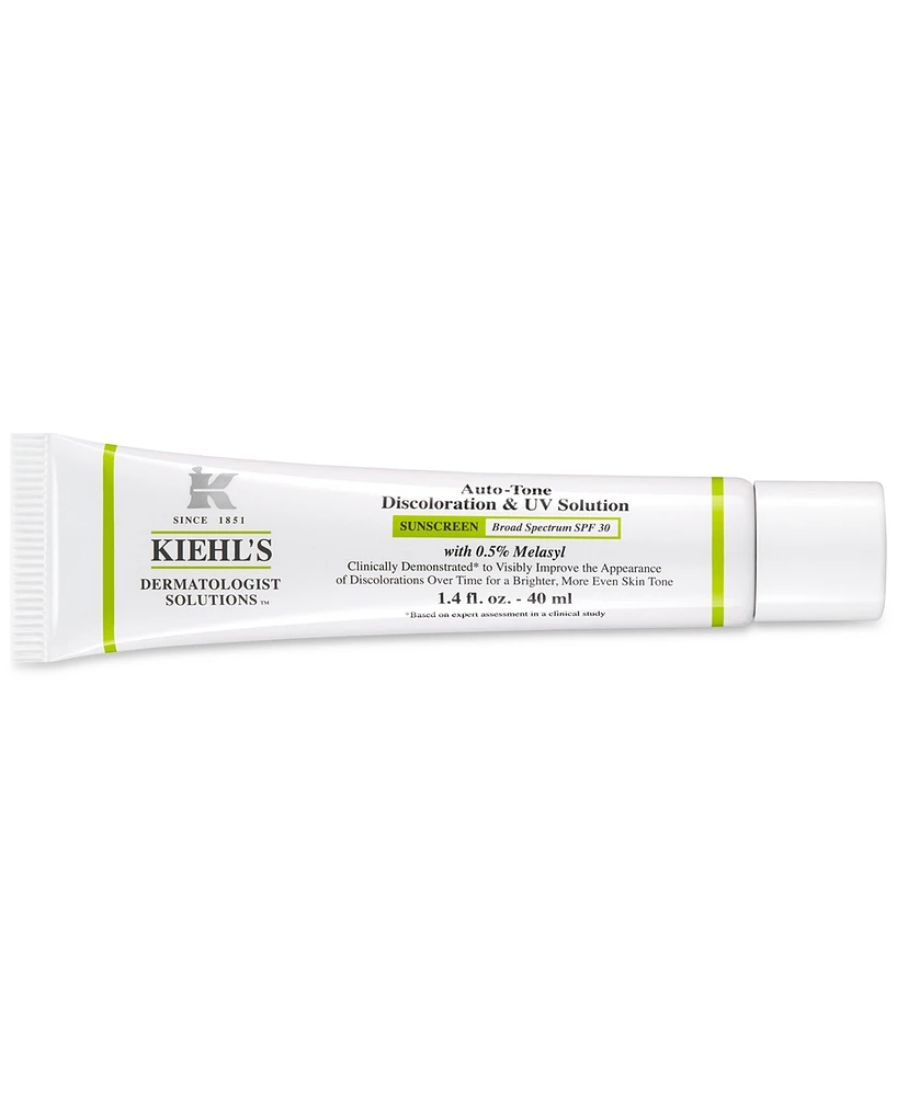 Kiehl's Since 1851 Auto-Tone Discoloration & Uv Solution, 1.4 oz.