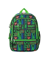 Minecraft Creeper 5-Piece Backpack & Lunchbox Set