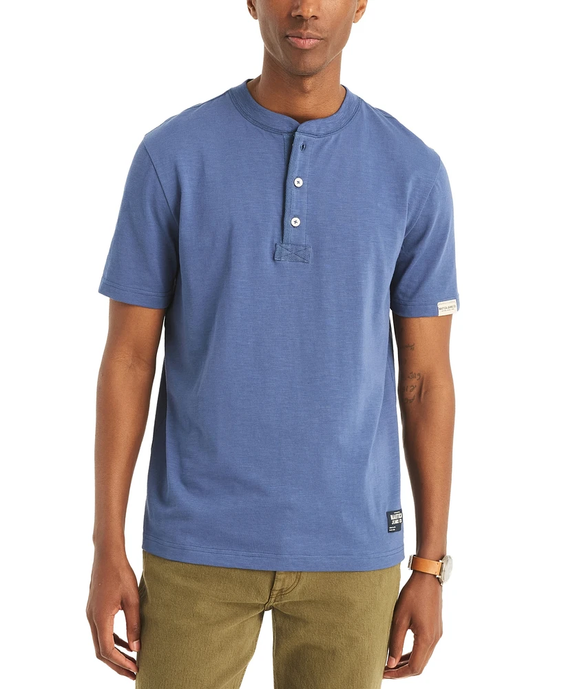 Nautica Men's Classic-Fit Solid Henley