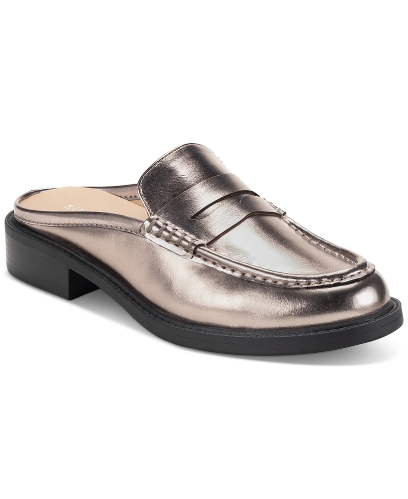 Sun + Stone Women's Katyaaa Slip On Mule Penny Loafers, Created for Macy's