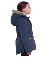 Rokka&Rolla Girls Sherpa Fleece Lined Parka Coat 4-18