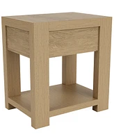 Furniture Davie 16" Wood Chairside Table