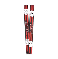 Friday The 13th Lanyard w/ Jason Mask Rubber Charm