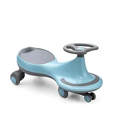 Slickblue Wiggle Car Ride-on Toy with Flashing Wheels