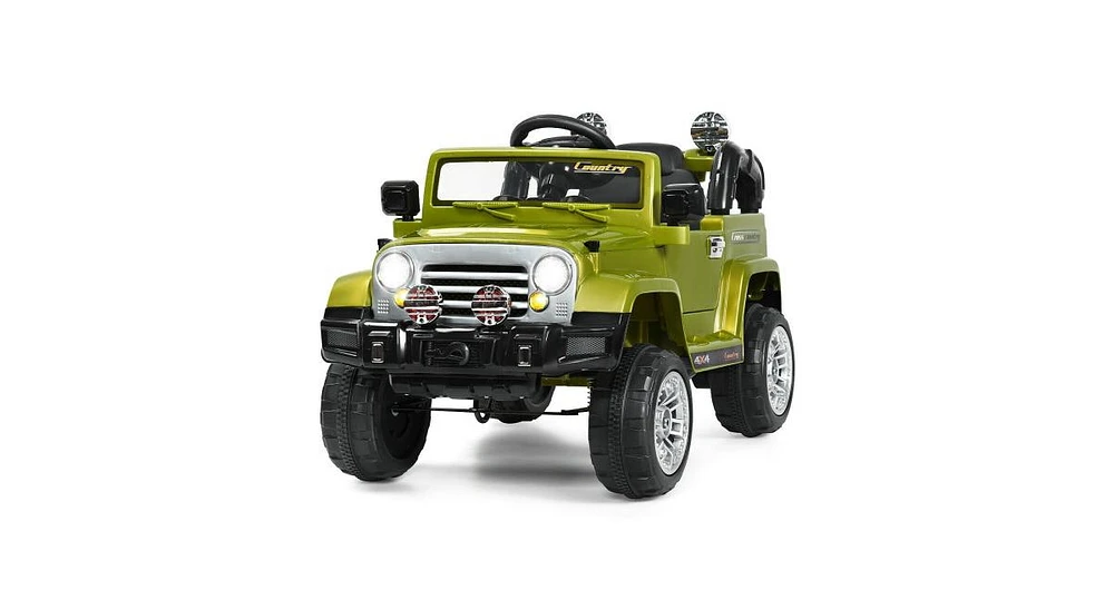 Slickblue 12 V Kids Ride on Truck with MP3 + Led Lights