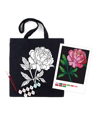 Rosa ROSATalent: Eco-Friendly Cotton Ecobag Coloring Kit – Tender eony (220 Gsm, 38x42 cm) - Assorted Pre