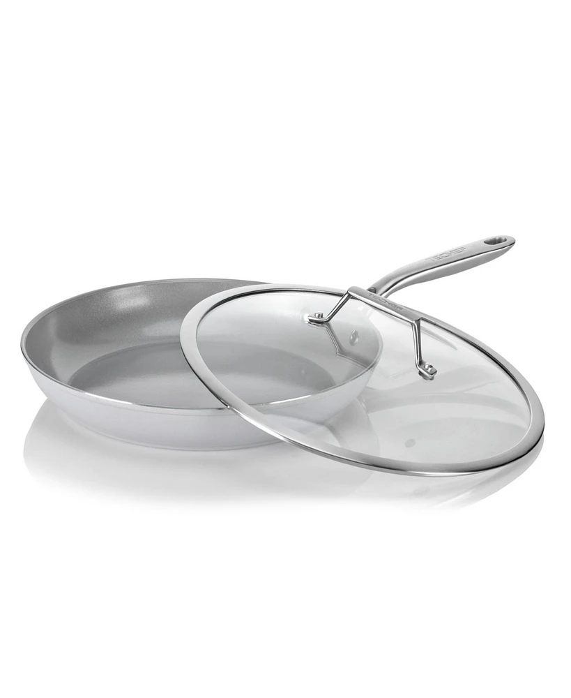 Techef - CeraTerra - 12 Inch Frying Pan with Cover