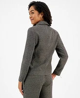 Kasper Women's Tweed One-Button Jacket