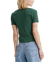 Levi's Women's Muse Short-Sleeve V-Neck Top