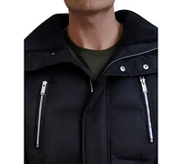 Karl Lagerfeld Men's Heavy Quilted Parka