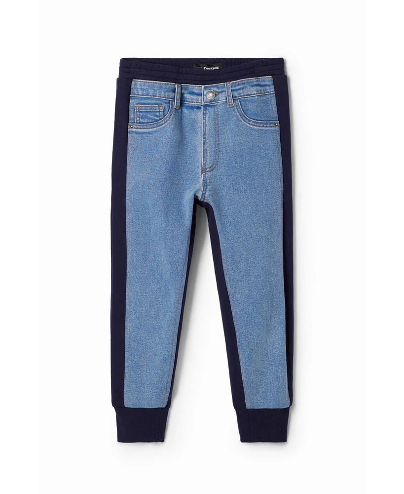 Desigual Boys Boys's Denim jogger trousers