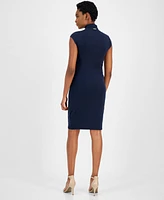 Michael Kors Women's Funnel-Neck Dress