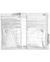 I.n.c. International Concepts Ashlinn Metallic Croc Wallet, Created for Macy's