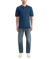 Scotch & Soda Men's Structured Knit Polo Shirt