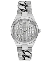 Michael Kors Women's Lennox Three-Hand Stainless Steel Watch 37mm