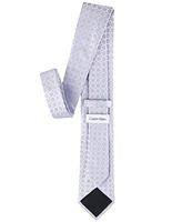 Calvin Klein Men's Hex-Dot Medallion Tie