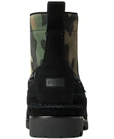 Polo Ralph Lauren Men's Ranger Mid Camo Suede Boot