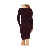 Ripe Maternity Sadie Rib Knit Nursing Dress