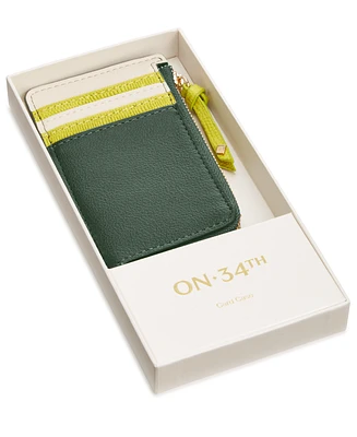 On 34th Boxed Ramonah Colorblock Card Case, Created for Macy's