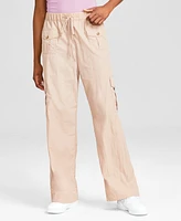 And Now This Women's High-Waisted Wide-Leg Cargo Pants, Created for Macy's