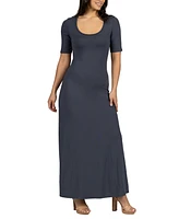 24seven Comfort Apparel Women's Casual Maxi Dress